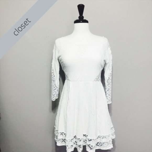 Free People Dresses & Skirts - Free People White Southern Belle Dress